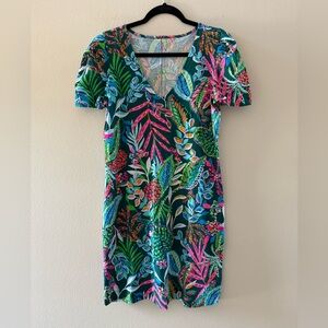 Lilly Pulitzer Colorful Tropical Mini Dress